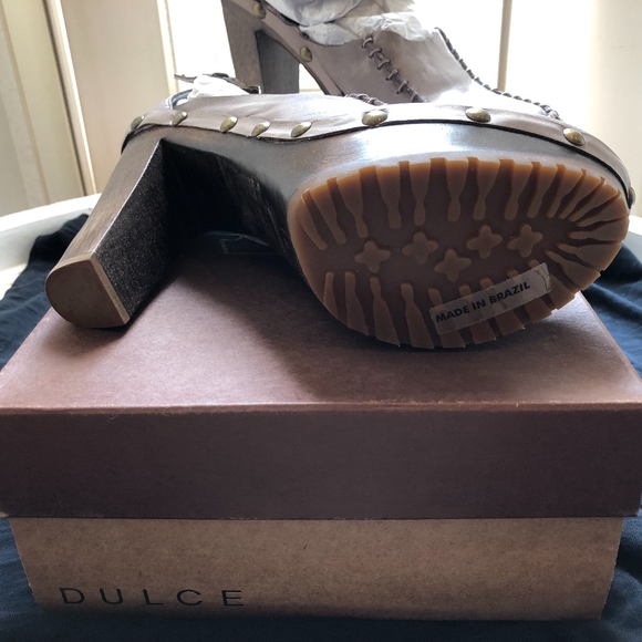 FREE PEOPLE (DULCE) AMSTERDAM CLOG/HEEL (US 9M) - Picture 5 of 8